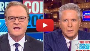 Lawrence O’Donnell and Donny Deutsch