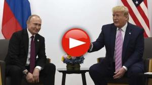 Trump Putin at G20 Japan summit